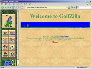GolfZilla Screen Cap